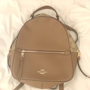 Coach Tan Backpack
